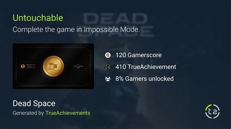 Untouchable achievement in Dead Space