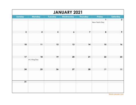 Calendars In Excel For 2021 | Month Calendar Printable