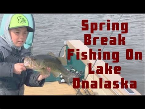 Spring Break Fishing On Lake Onalaska - YouTube