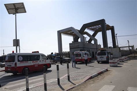 Photos: A look at the scene of the Rafah border crossing opening : The ...