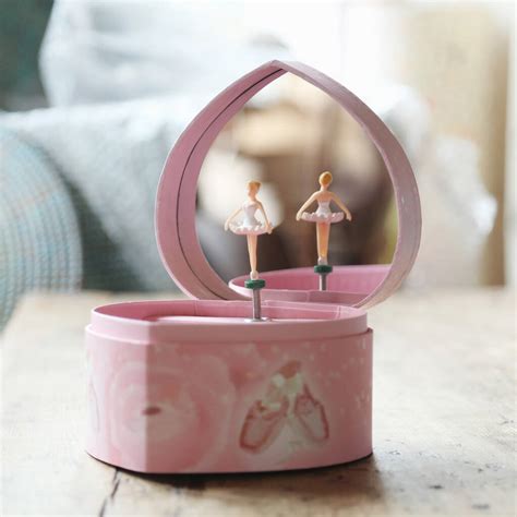 Ballerina Music Box Pink By Loula And Deer | notonthehighstreet.com