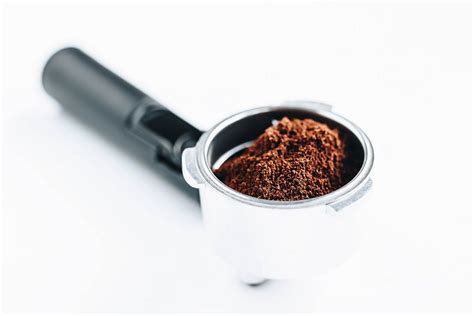 Espresso Coffee Machine Holder On White Background - Creative Commons Bilder
