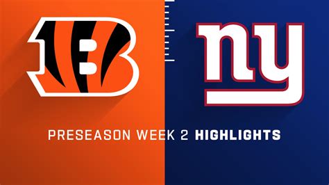 Watch the Cincinnati Bengals vs. the New York Giants highlights in the ...