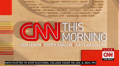 CNN This Morning Motion Graphics and Broadcast Design Gallery