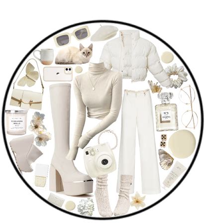 create cream color Outfit | ShopLook