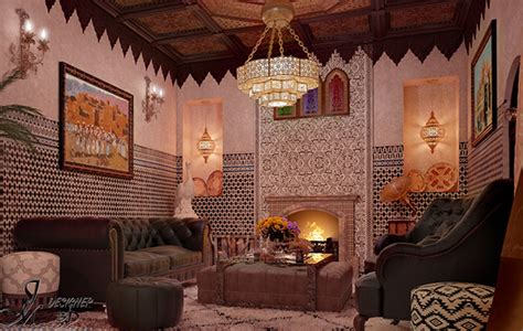 Room Night Riad-Fes morocco on Behance