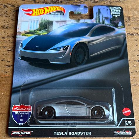 Hot Wheels Premium Tesla Roadster – Bran’s Diecast