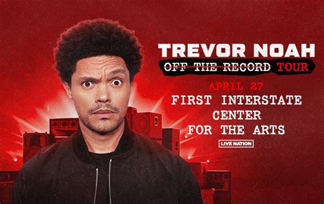 Trevor Noah: Off the Record | TicketsWest