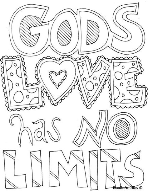 'God is Love' Coloring Pages | Free Printable