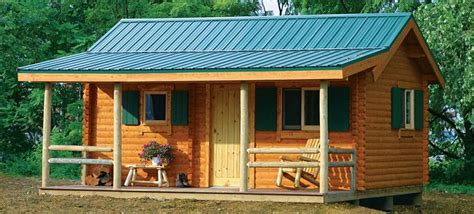 Small Log Cabin Kit Homes ~ Small Amish Built Log Cabins Amish Built ...