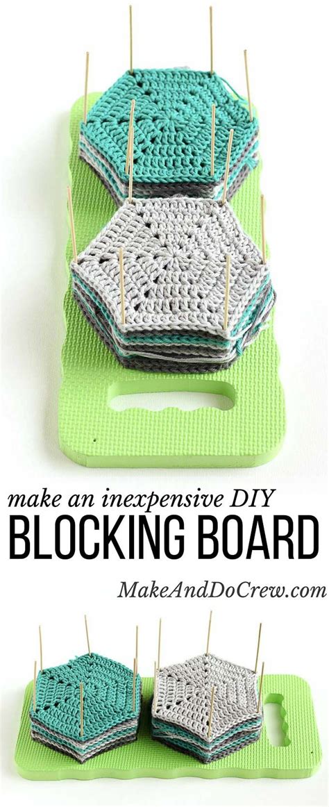 How to Block Crochet with Easy DIY Blocking Board | Crochet square ...