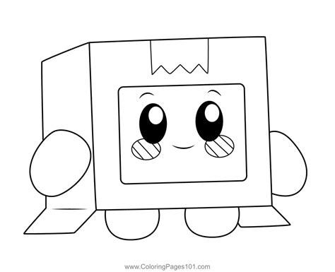 Boxy Lankybox Coloring Page for Kids - Free LankyBox Printable Coloring Pages Online for Kids ...