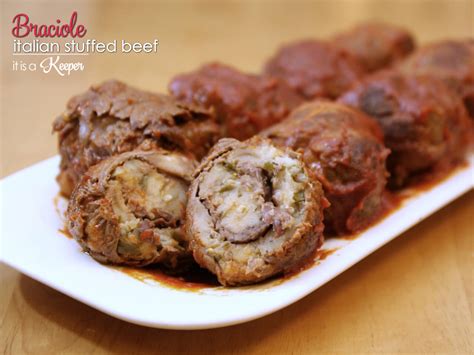 Braciole (Italian Stuffed Steak) - It Is a Keeper