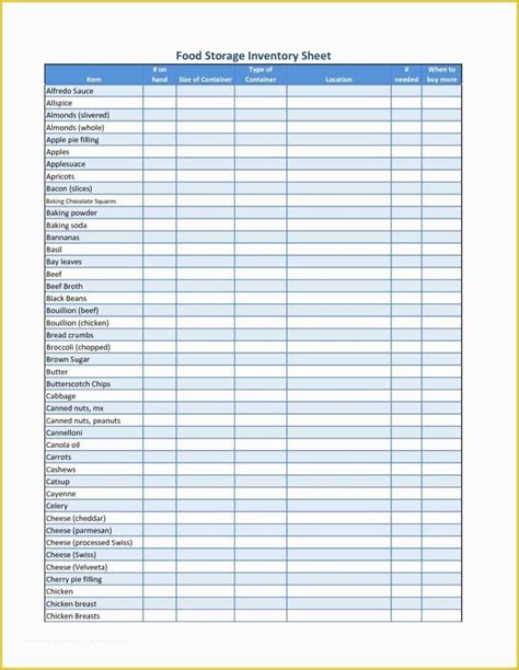 Free Inventory Spreadsheet Template Of Product Inventory Sheet Template and Sample Inventory ...