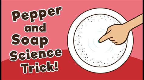 Pepper and Soap Science Trick - YouTube