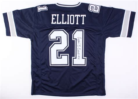 Ezekiel Elliott Signed Cowboys Jersey (JSA COA) | Pristine Auction