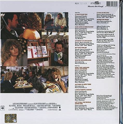 When Harry Met Sally Soundtrack (Vinyl) - Walmart.com