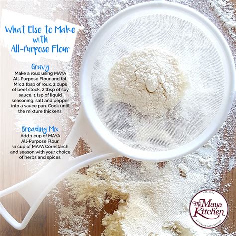 What Else to Make with All-Purpose Flour | Online Recipe | The Maya Kitchen