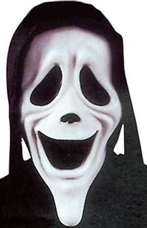 Mens Smiley Scary Movie Mask Film Halloween Scream Horror Fancy Dress ...