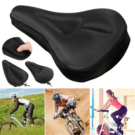 Bicycle Seat Cushion with Gel Pad Cushion Cover - CBK INDUSTRIES