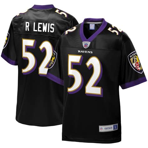 Ray Lewis Baltimore Ravens NFL Pro Line Retired Player Team Color ...