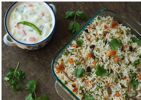 Veg Biryani With Raita – Sardar ji da dhaba