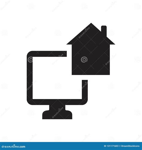 House Social Media Icon. Trendy House Social Media Logo Concept Stock Vector - Illustration of ...