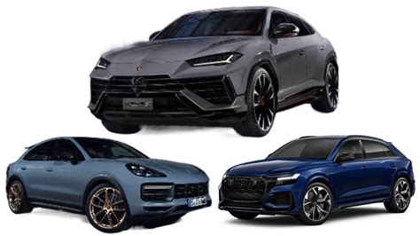 Spec comparison: Lamborghini Urus S vs Porsche Cayenne Turbo GT vs Audi RS Q8 - Overdrive