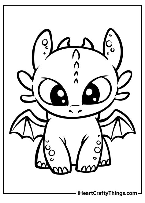 free dragon coloring pages for kids adults - hawkwing dragon coloring ...