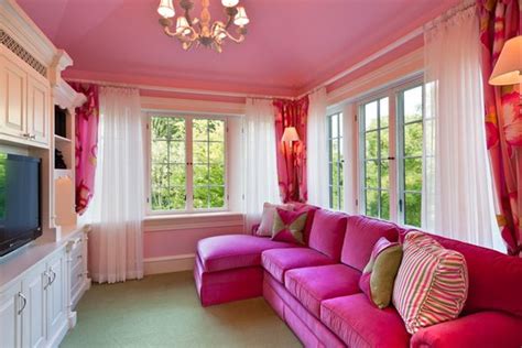 20 Plush Pink Sofa Living Room | Home Design Lover | Pink living room ...