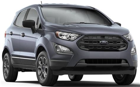 2020 Ford EcoSport Exterior Paint Options