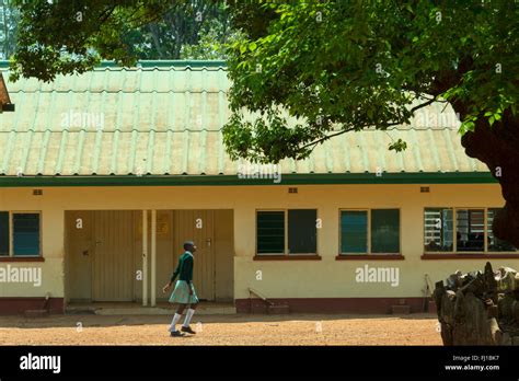 Rural school children walking africa hi-res stock photography and ...