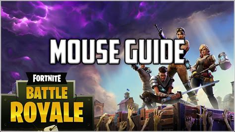 Fortnite Mouse Sensitivity Settings Guide PC - YouTube