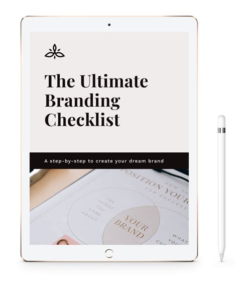 The Ultimate Branding Checklist Download FREE - GAIA BRANDING