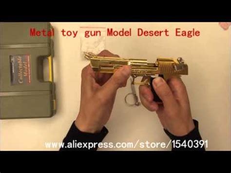 metal toy gun model Desert Eagle - YouTube