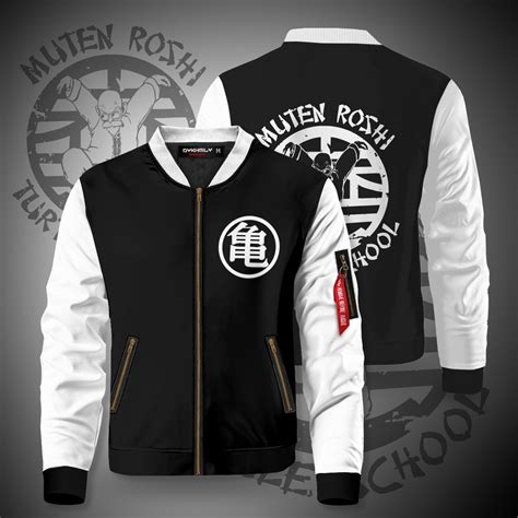 Anime Master Roshi Turtle School Bomber Jacket | Anime Jacket