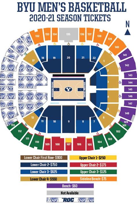 Marriott Center Byu Seating Chart - Center Seating Chart