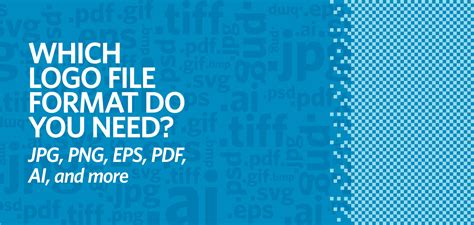 Which Logo File Format Do You Need? JPG, PNG, EPS, PDF, AI, and More [infographic] | Kettle Fire ...