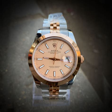 ROLEX Men 40mm jubilee – Swiss Gold