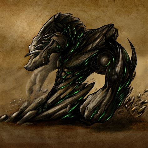 Earth Elemental - Concept Art | Domestika