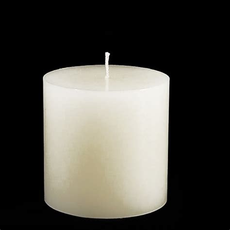 2X2 Inch White Pillar Candles Non Scented / Unscented For Home decor ...