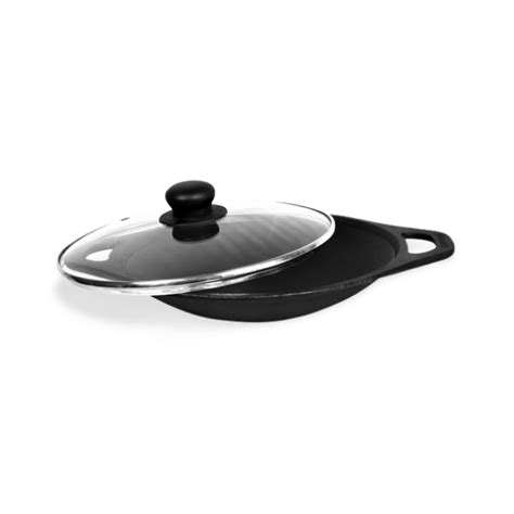 Appam Pan 10" with Lid - Premium Cast Iron by Dynamic Cookwares - Cast Iron - Farms2Home.sg ...