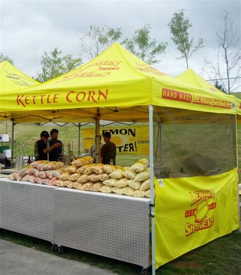 Kettle Corn Machine Company - Lemon Shaker Tent