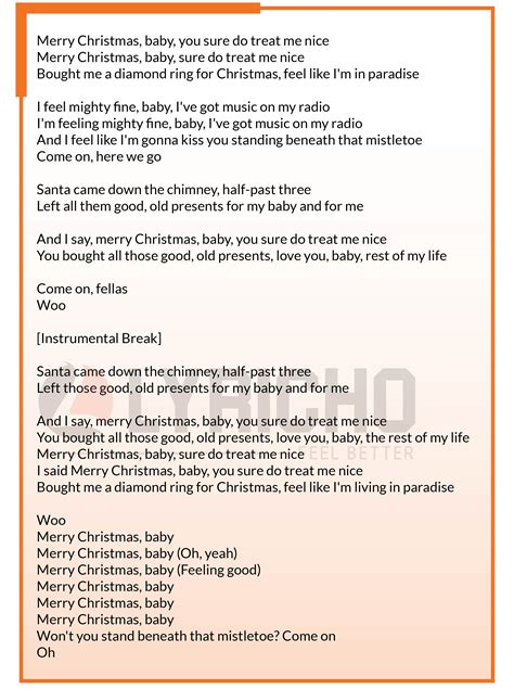 Merry Christmas Baby - Brett Eldredge Song Lyrics | Merry Christmas ...