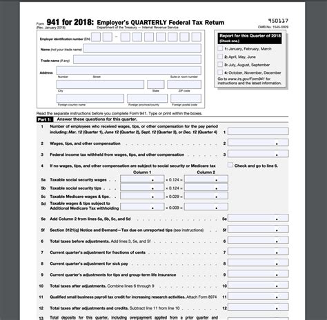 How to Fill Out Form 941 - EXCOL, LLC