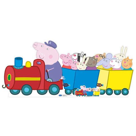 Grandpa Pig's Train Peppa Pig Cardboard Cutout / Standee / Stand up