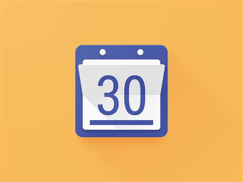 Today Calendar Icon Redesign by Anjo Cerdeña on Dribbble