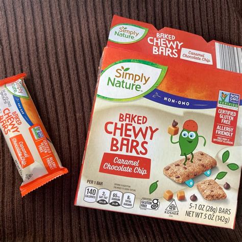 Simply Nature Baked Chewy Bars - caramel chocolate chip Review | abillion