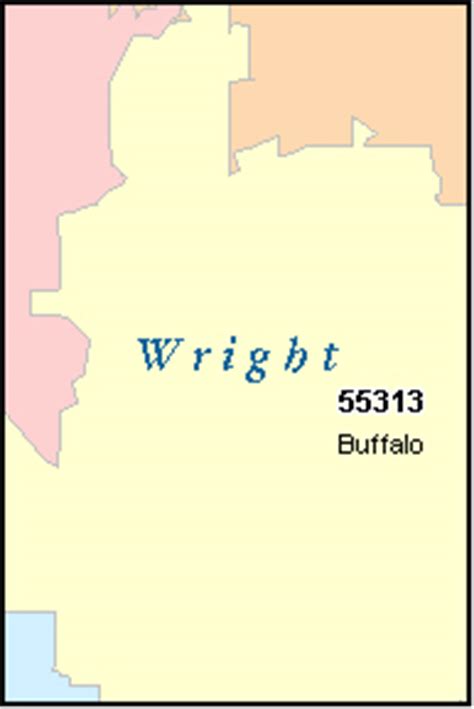WRIGHT County, Minnesota Digital ZIP Code Map