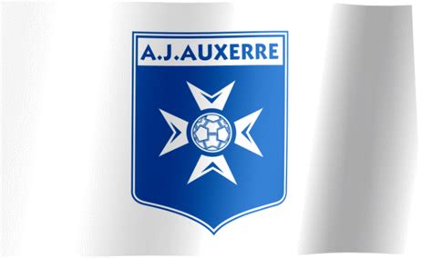 AJ Auxerre Fan Flag (GIF) - All Waving Flags